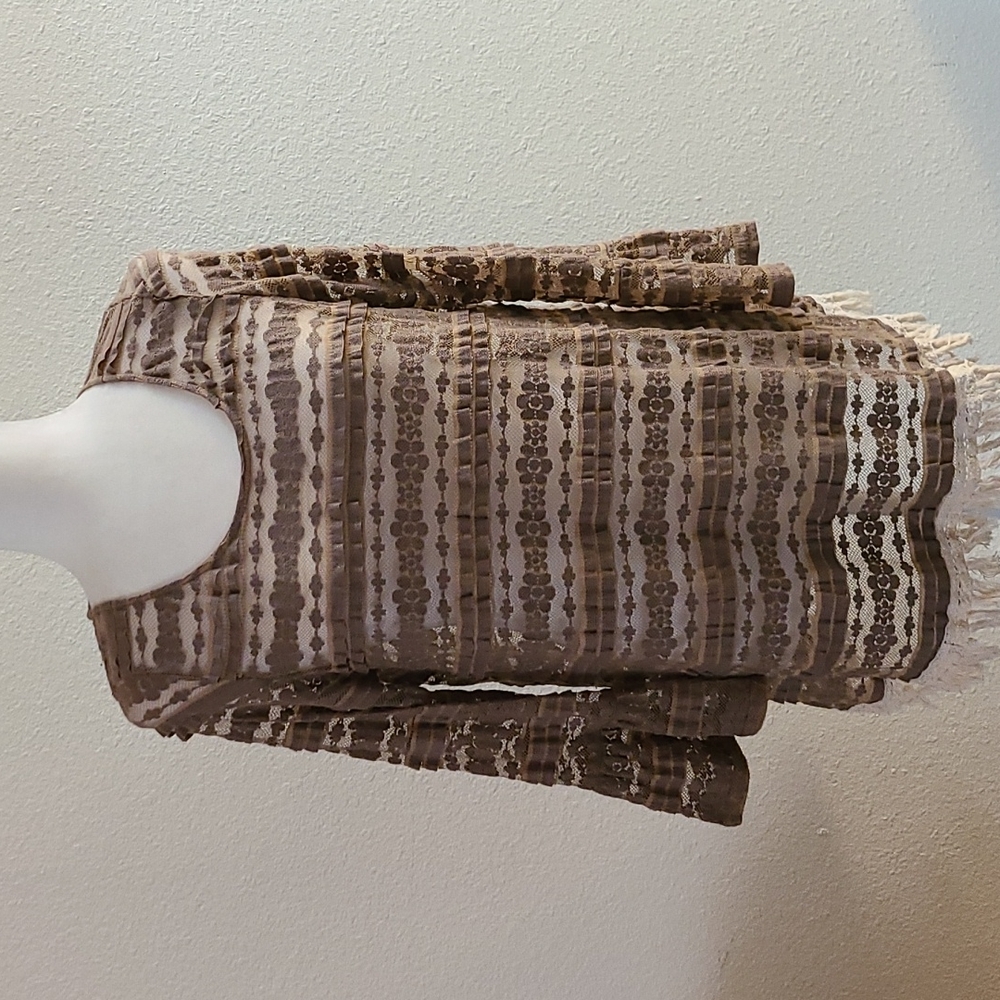 Boho Brown Tunic (L)